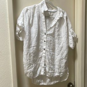 J crew linen shirt